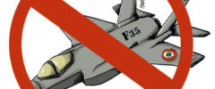 Riparte l’azione NO F-35: “Governo e Parlamento non spendano 10 miliardi per nuovi caccia da guerra”