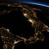 ISS-40_Night_View_of_Italy_(2)