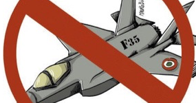 Chiudere subito lo stabilimento degli F-35 e tutti gli impianti delle produzioni militari