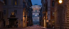 Roma, la capitale vuota