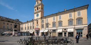 Parma presidio in piazza Garibaldi
