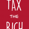 tax the rich logo