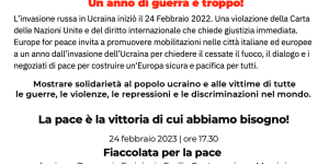 Modena, fiaccolata il 24, dibattito il 25