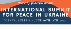 Vienna June 10/11: International summit for peace in Ukraine