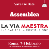 7-8 febbraio assemblea nazionale della Via Maestra