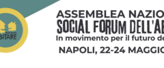 A Napoli la seconda Assemblea nazionale del Social Forum dell’Abitare