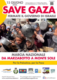SAVE GAZA – Fermate il Governo di Israele