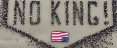 À Chicago comme dans tous les États-Unis, une foule immense