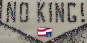 À Chicago comme dans tous les États-Unis, une foule immense